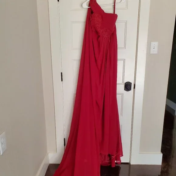 open lace back dress Elmont Long Sleeve Maxi Dress